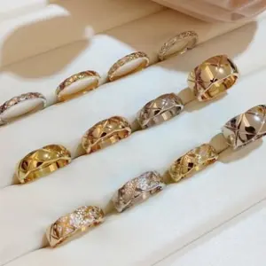 18K Gold Plated Diamond Ring