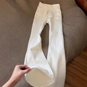 Curved Hem Denim Jeans for Men
