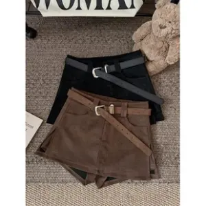 High-Waist A-Line Skirt