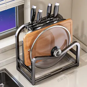 Multifunctional Knife & Cutting Board Holder